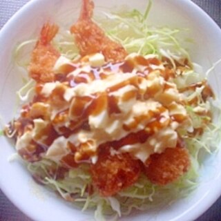 海老フライ丼☆